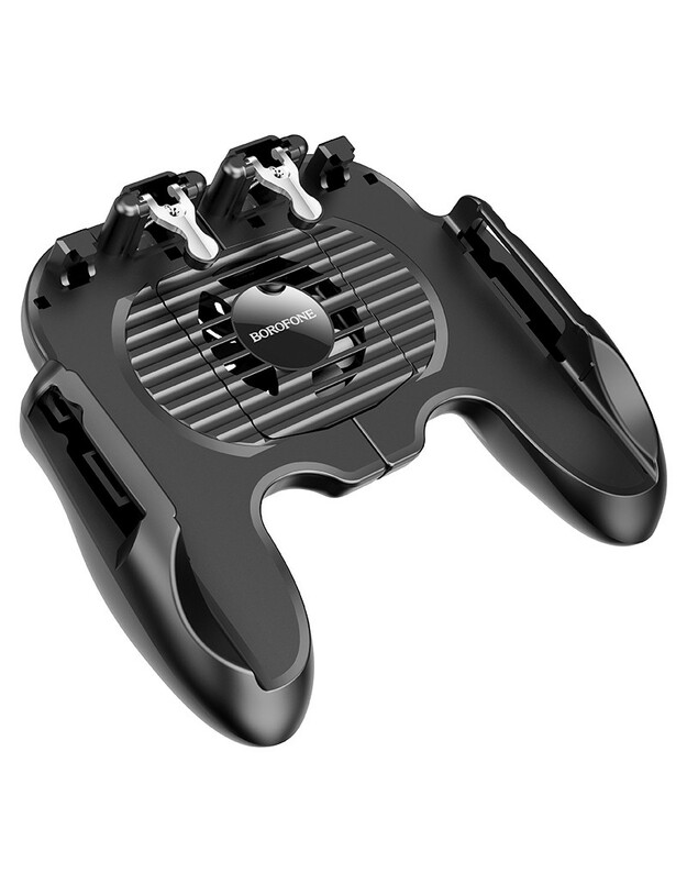 Žaidimų valdymo pultelis Borofone BG3 Warrior Cooling Gamepad juodas