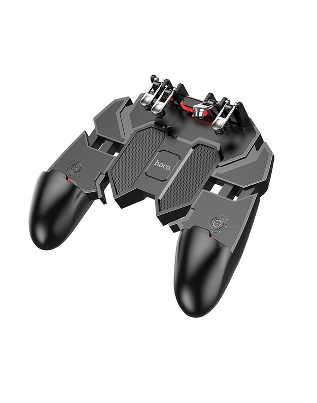 Žaidimų valdymo pultelis Hoco GM7 Eagle Six Finger Game Controller juodas