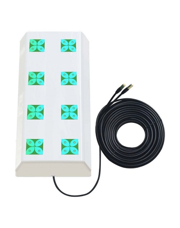 5G / LTE / CBRS 2x2MIMO antena, 1.7-3.8GHz, 2x 18dBi