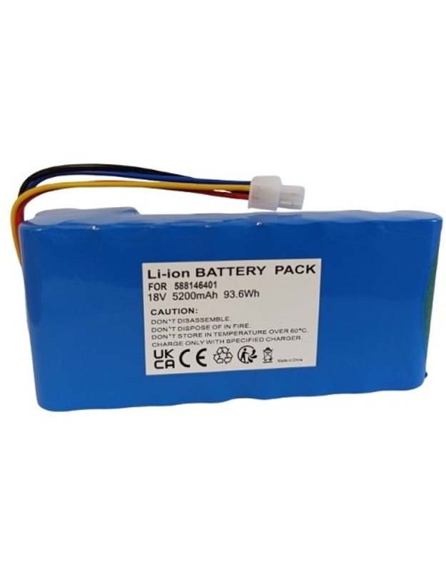 Akumuliatorius įrankiams HUSQVARNA 588146401, 18V, 5.2Ah, Li-ion