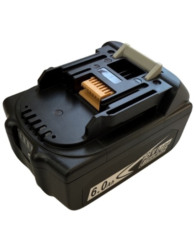 Akumuliatorius skirtas įrankiams MAKITA 18V 6Ah, 197422-4, BL1850B, BL1860B Li-ion