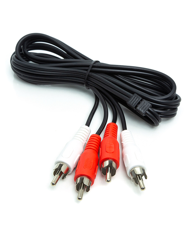 Audio kabelis 2x RCA - 2x RCA, 1m