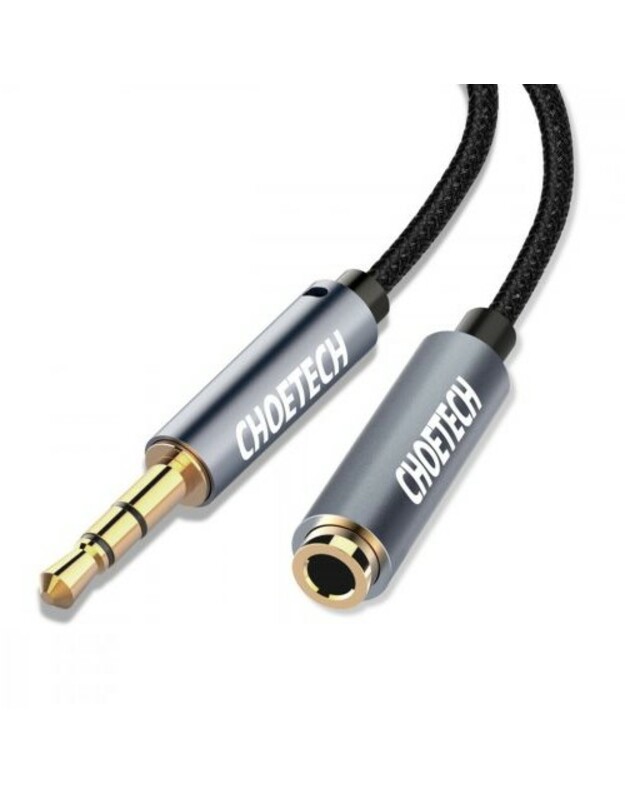 Audio kabelis CHOETECH 3.5mm, M-F, 2m