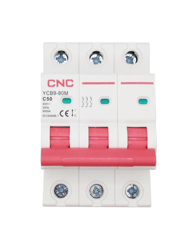Automatinis jungiklis, 3P, 50A, C klasės, 6kA