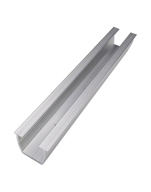 Bėgelis horizontaliam montavimui, aliuminis, 250mm