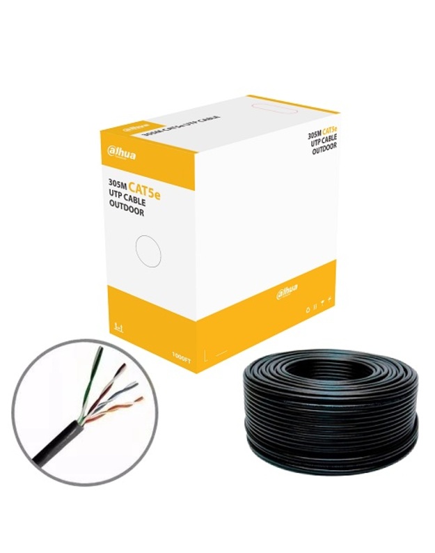 Dahua Lauko Kabelis CAT5E UTP 1x305m PFM920-5EU