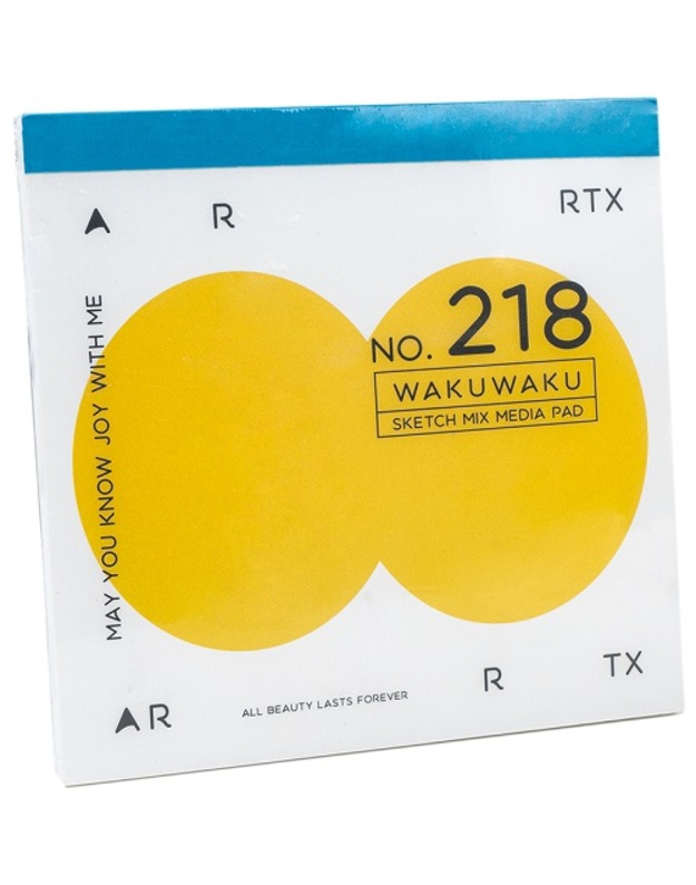 Eskizų sąsiuvinis ARRTX, 18x18 cm, 36 lapų