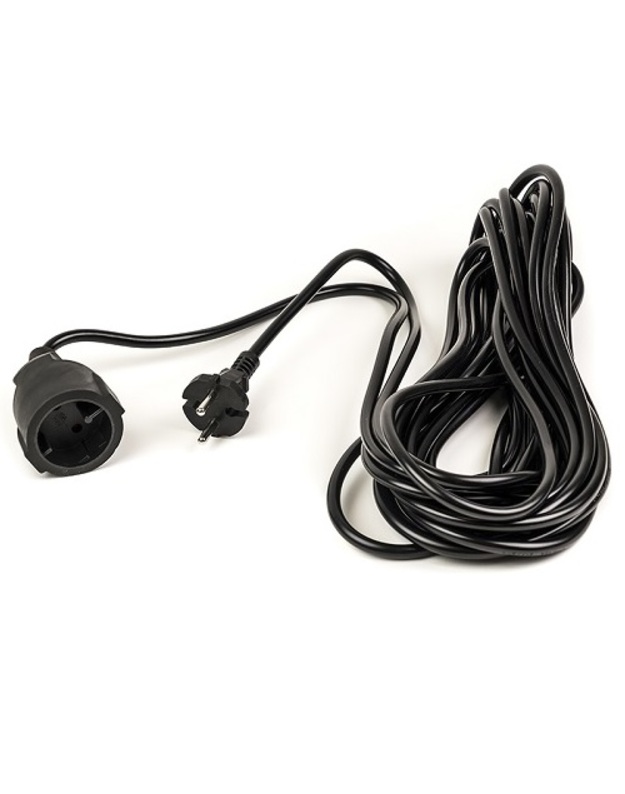 Ilgintuvas 10m, 1 lizdo, 2x1.0mm2