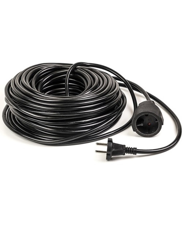 Ilgintuvas 30m, 1 lizdo, 2x1.0mm2