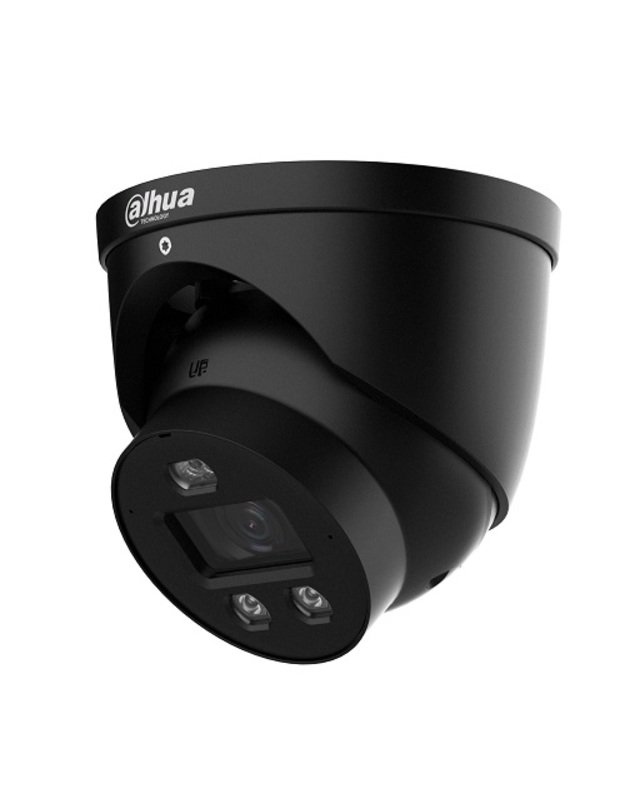 IP kamera HDW3449H-AS-PV-PRO 2.8mm. 4MP FULL-COLOR. IR+LED pašvietimas iki 30m. 2.8mm 111°. SMD, IVS