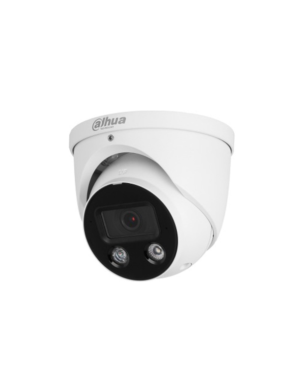 IP kamera HDW3549HP-AS-PV. 5MP FULL-COLOR. IR LED pašvietimas iki 30m. 2.8mm 97°. SMD, IVS