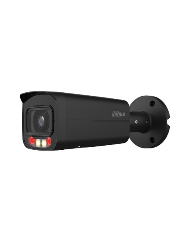 IP kamera HFW2549T-AS-IL. 5MP FULL-COLOR. IR+LED pašvietimas iki 50/60m, 3.6mm 92°, PoE, IP67