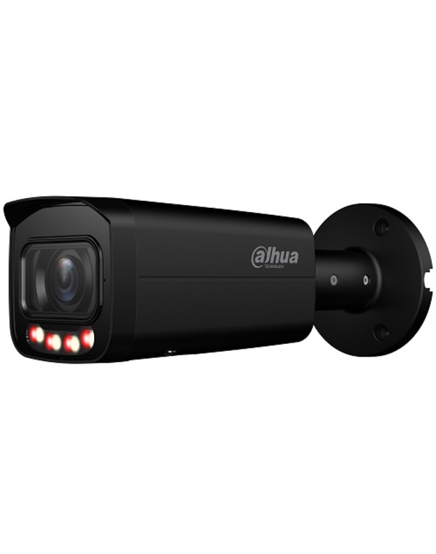 IP kamera HFW2849T-ZAS-IL. 8MP FULL-COLOR. IR+LED pašvietimas iki 60m, 114°, PoE, IP67, SMD