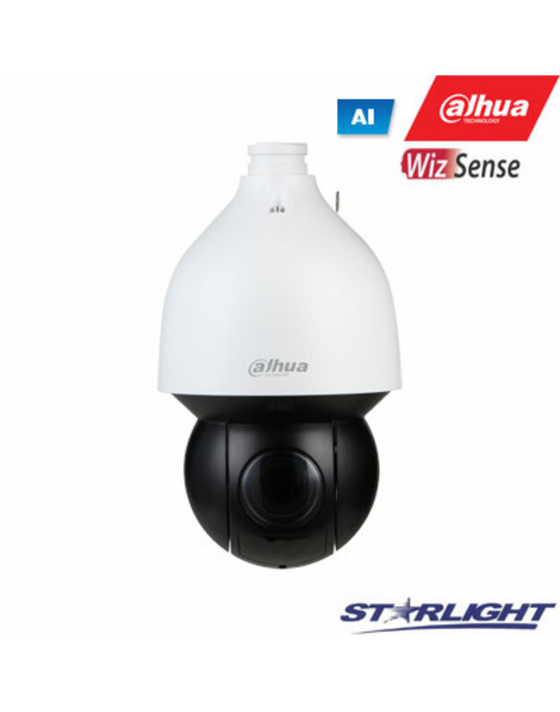 IP valdoma stebėjimo kamerat AI 2MP STARLIGHT. 32x, IR 150m, SMD Plus, H.265, Auto-tracking