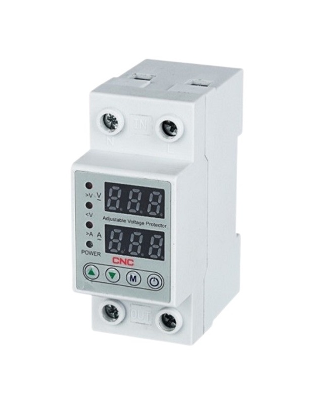 Įtampos ir srovės valdymo relė, 63A