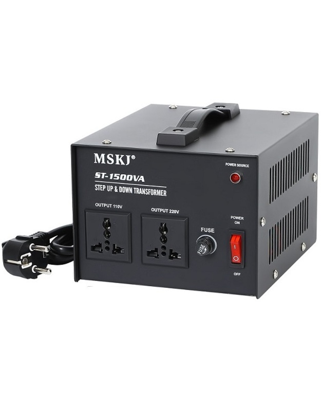 Įtampos transformatorius 110VAC-220VAC/ 220VAC-110VAC, 1500VA