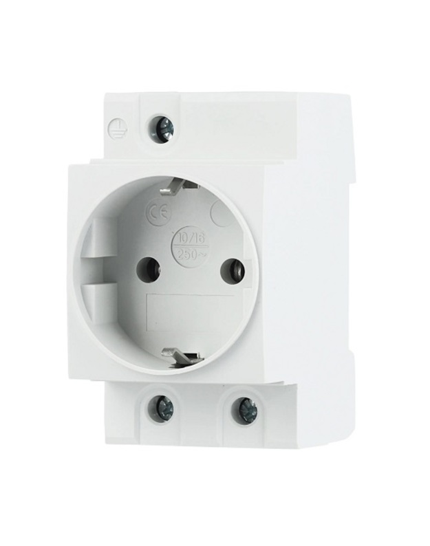 Įžemintas kištukinis lizdas TMS-5, 16A, EU