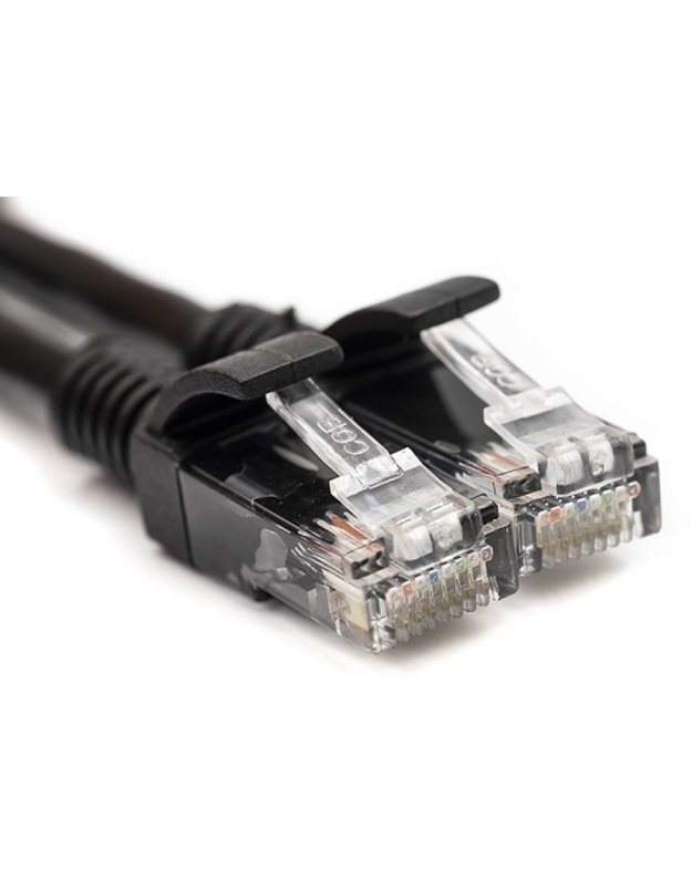 Kabelis Cat5E UTP, 20m, juodas