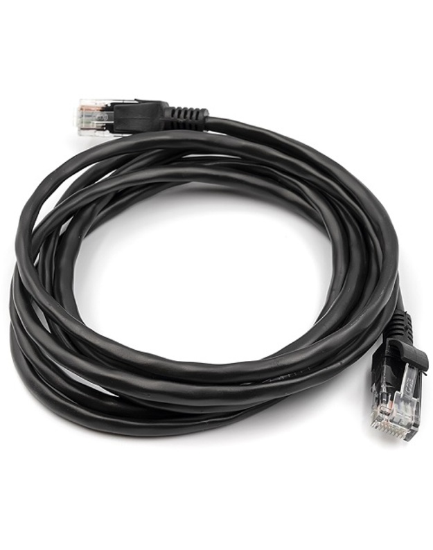 Kabelis Cat5E UTP, 2m, juodas