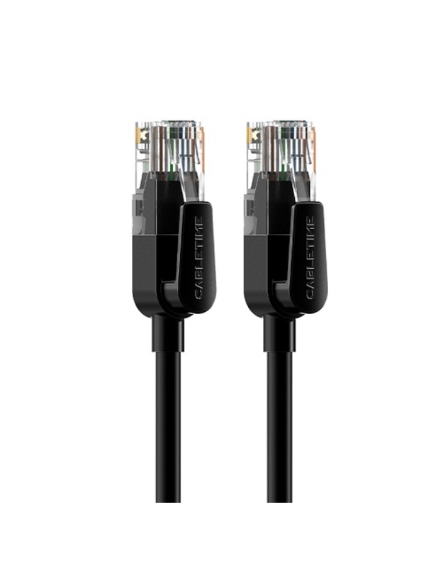 Kabelis Cat6 UTP, 25m, juodas