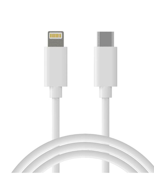 Kabelis USB Type C - Lightning, PD, 18W, 1m
