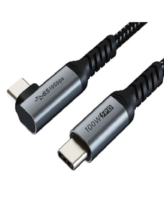 Kabelis USB3.2, USB-C - USB-C, 20Gbps, 100W, 20V/ 5A, 4K/ 60HZ, 1m