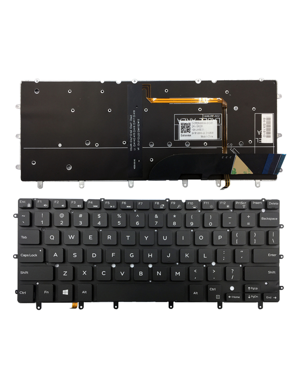 Klaviatūra DELL Inspiron 13: 7000, 7352, 7353, 7359, 7347, 7348