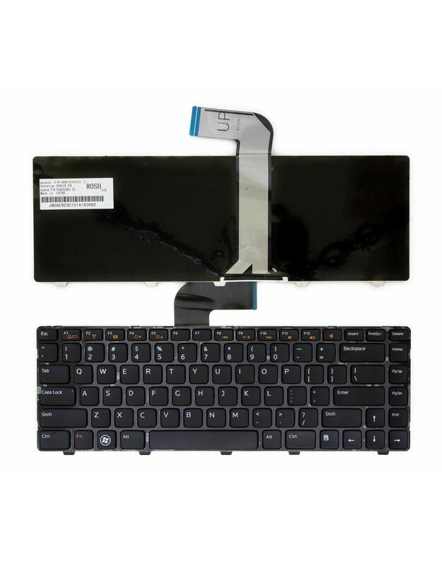 Klaviatūra DELL Inspiron 14R: 3420, 3520, 5520, 7520, N5040, N5050, L502x