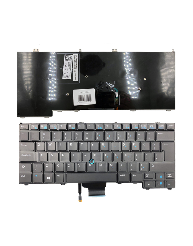 Klaviatūra Dell: Latitude E7240, E7440, D4HRW UK