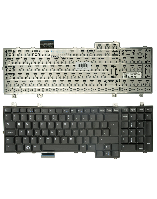 Klaviatūra DELL: Studio 1735, 1736, 1737, UK