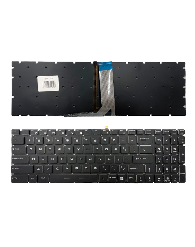 Klaviatūra MSI: GT72, GS60 su  RGB apšvietimu