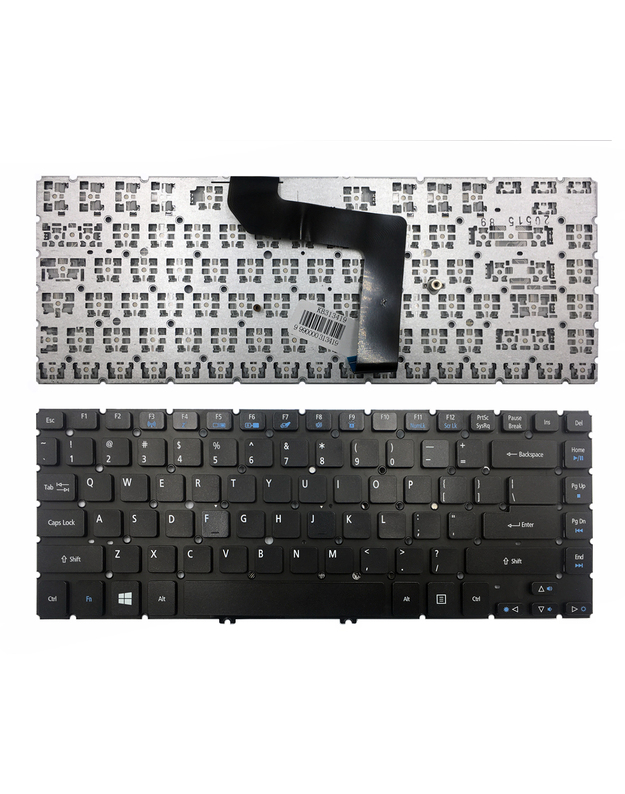 Klaviatūra su apšvietimu Acer: Aspire M5-481T, M5-481TG, M5-481PT, M5-481PTG US