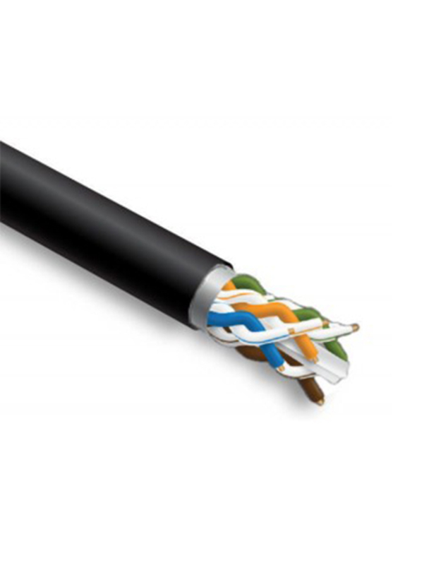 Lauko Kabelis CAT5E FTP, ekranuotas,1x305m DK-O-F5E