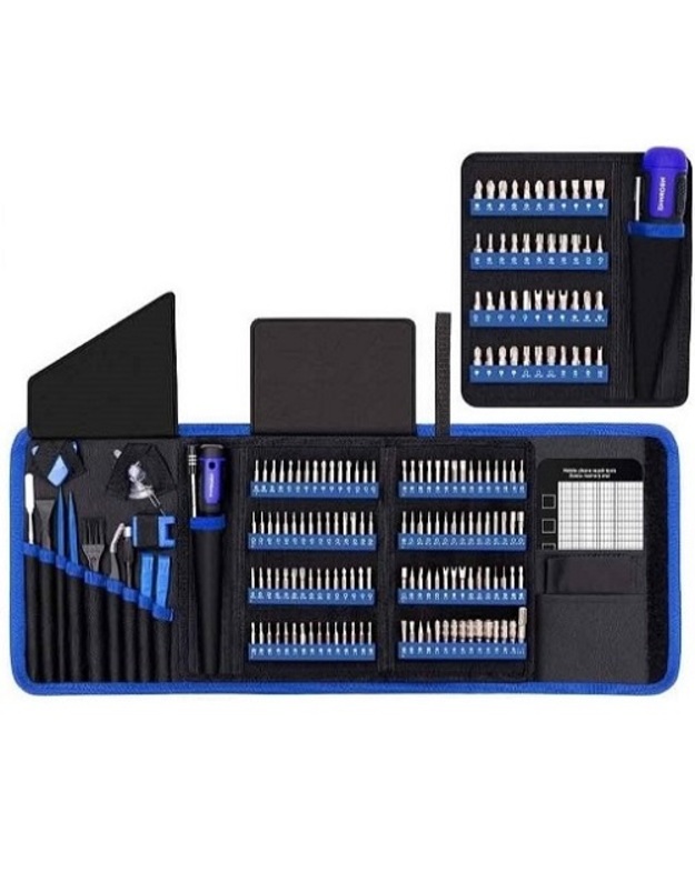 Magnetinių precizinių atsuktuvų rinkinys, 191vnt.