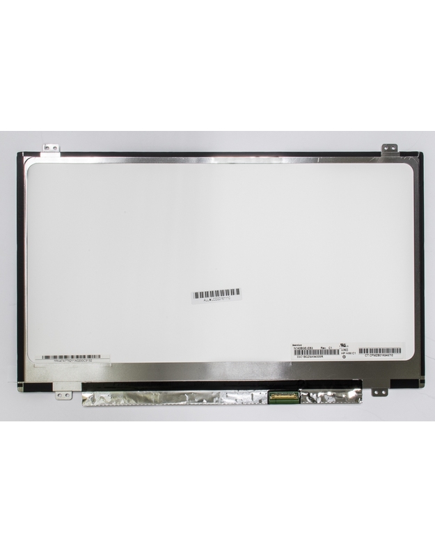 Matrica 14.0" 1366x768 HD, LED, SLIM, blizgus, 30pin (dešinėje) EDP, A+