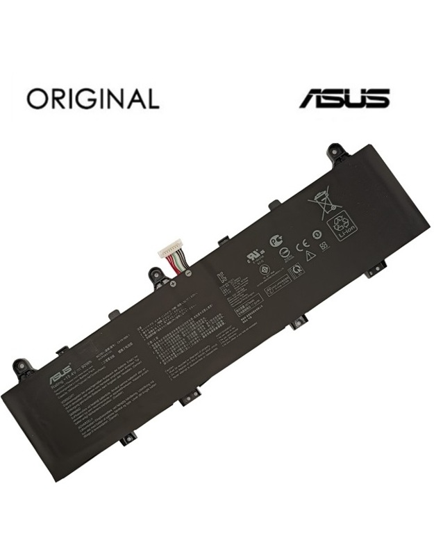 Nešiojamo kompiuterio baterija ASUS C41N1906 (Type B), 5675mAh, Original