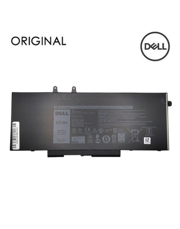 Nešiojamo kompiuterio baterija DELL 3HWPP, 68Wh, Original
