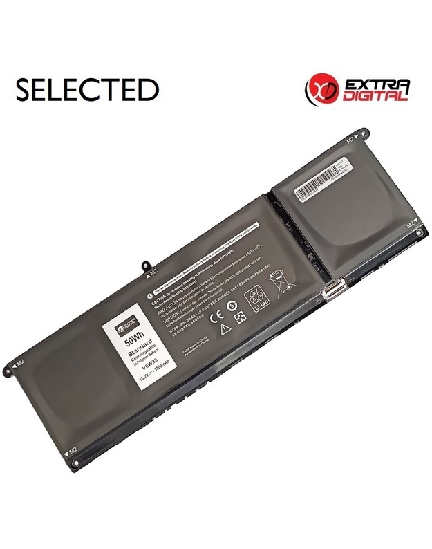 Nešiojamo kompiuterio baterija DELL G91J0, 3300mAh, Extra Digital Selected