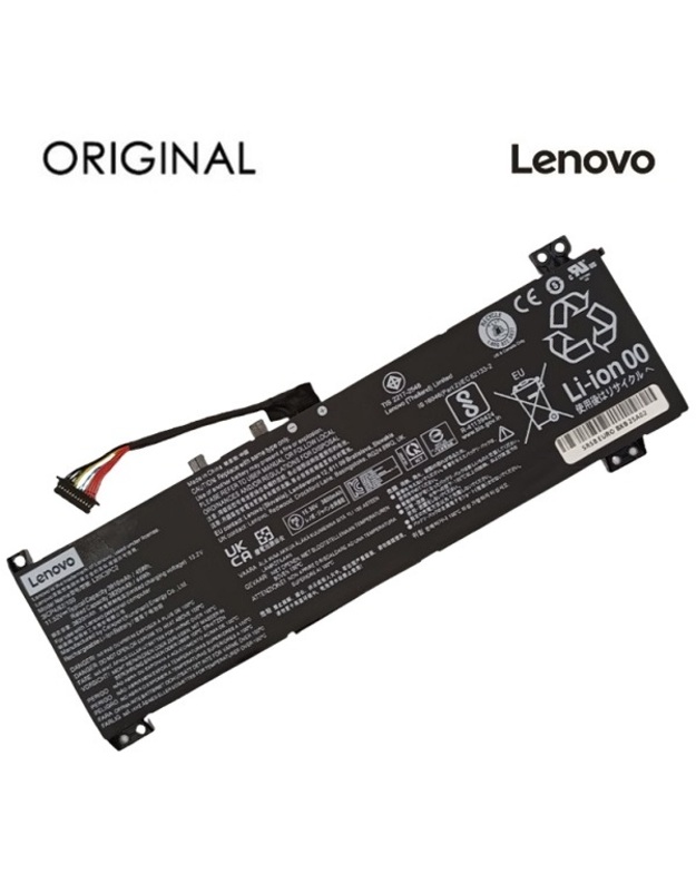 Nešiojamo kompiuterio baterija LENOVO L20C3PC2, 3820mAh, Original