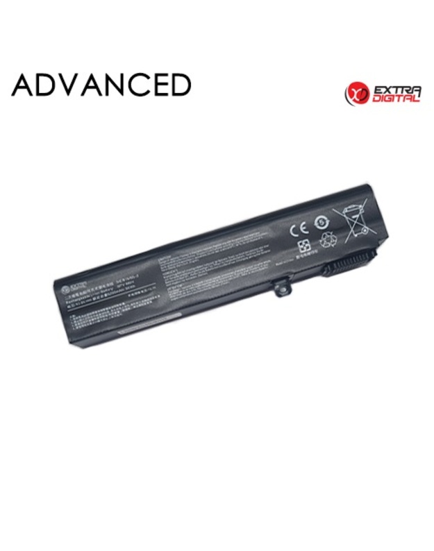 Nešiojamo kompiuterio baterija MSI BTY-M6H, 5200mAh, Extra Digital Advanced