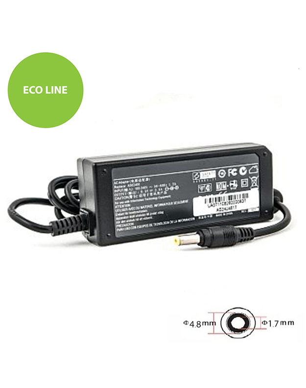 Nešiojamo kompiuterio įkroviklis ASUS 220V, 24W: 9.5V, 2.5A