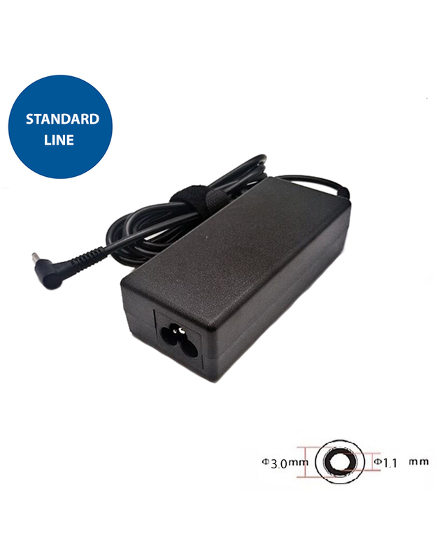 Nešiojamo kompiuterio įkroviklis ASUS 65W: 19V, 3.42A