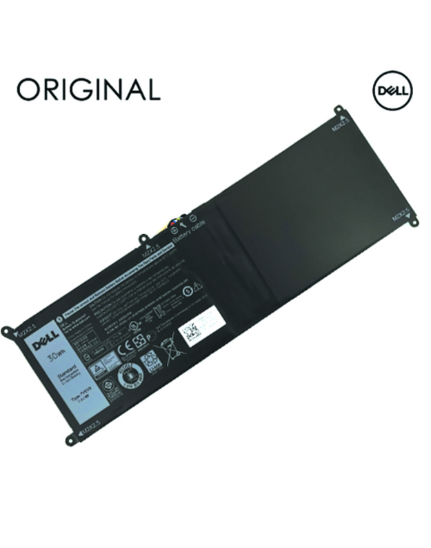 Notebook baterija, DELL 7VKV9 Original