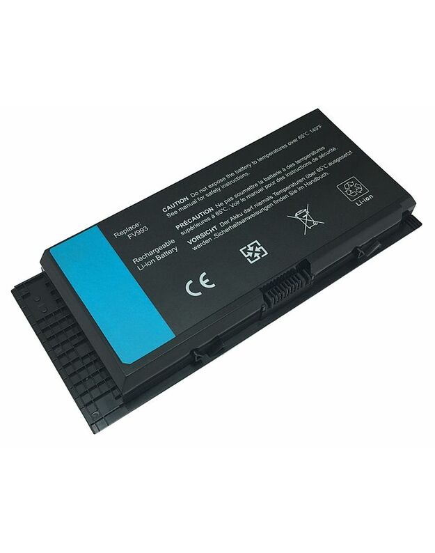 Notebook baterija, Extra Digital Advanced, DELL FV993, 7800mAh