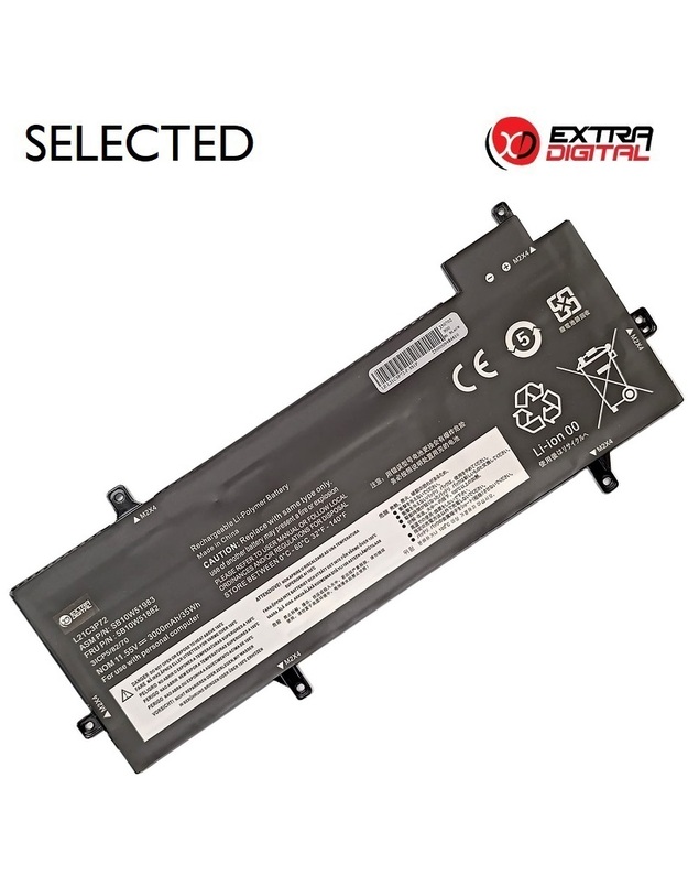 Notebook baterija, LENOVO L21C3P72, 3000mAh, Extra Digital Selected