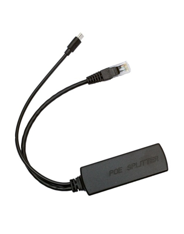PoE 10/100M spliteris 12W