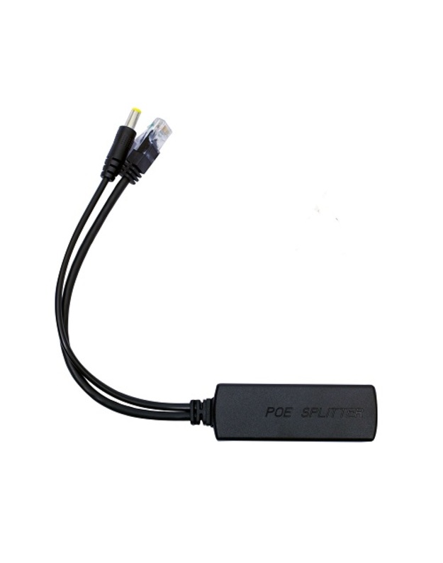 PoE 10/100M spliteris 25.5W