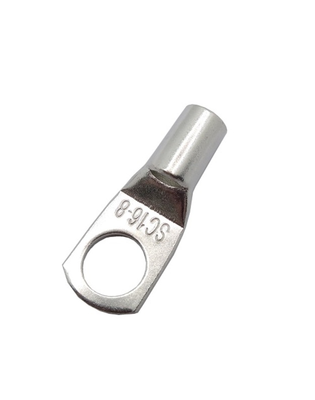 Presuojamas kilpinis antgalis, varis, 16mm2 kabeliui, 10vnt.