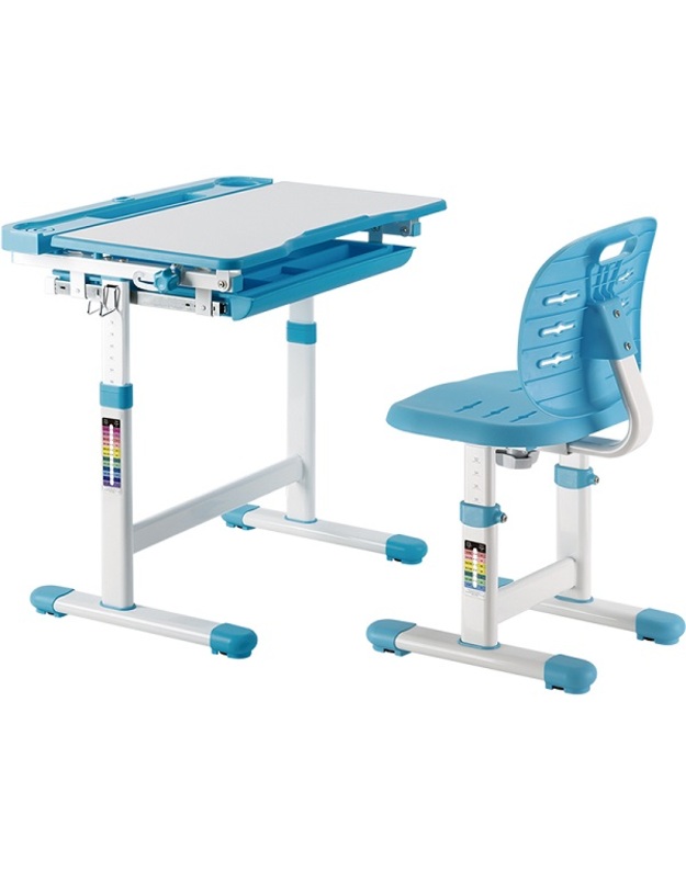 Reguliuojamo aukščio stalas su kėde