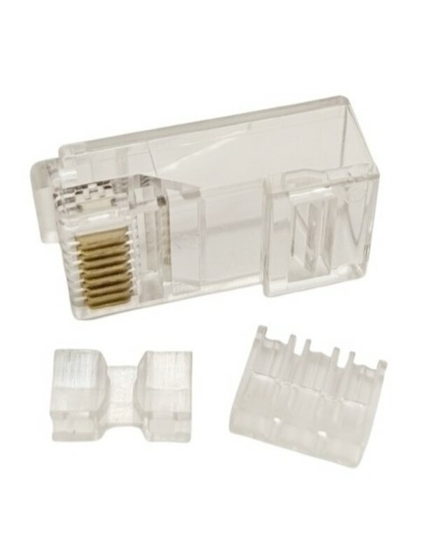 RJ45 jungtis UTP CAT6A, 100 vnt.